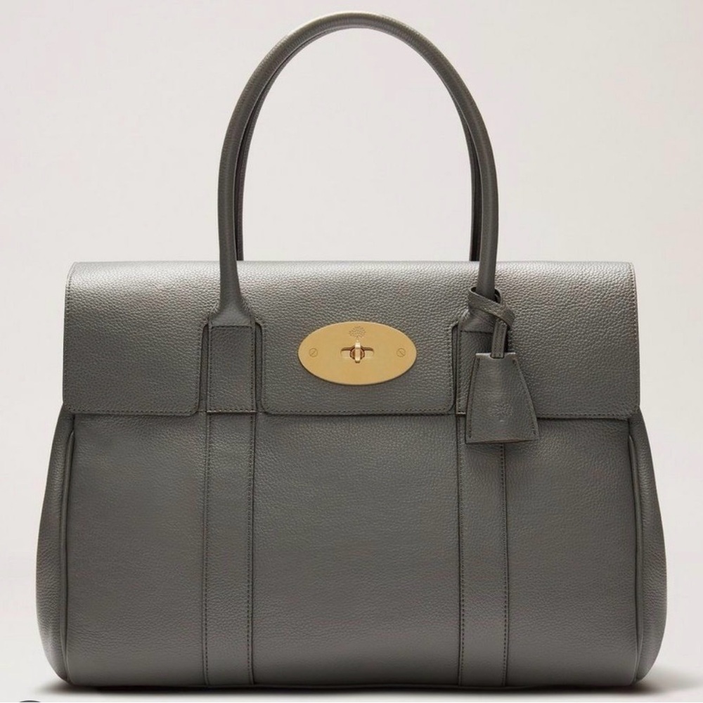 Mulberry Bayswater Leather Tote Bag | Like New Classic Handbag - Picture 8 of 9